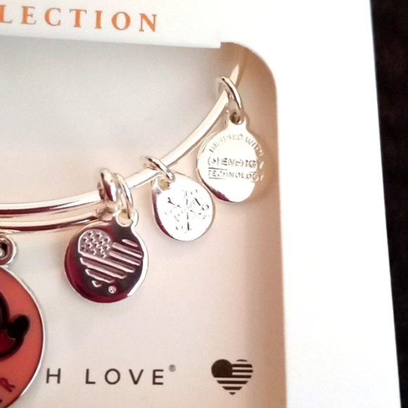 ALEX AND ANI/DISNEY PINK PASSHOLDER BRACELET - Picture 3 of 5